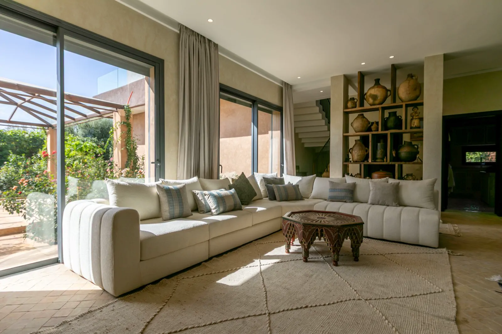 Working remotely from a villa near Marrakech
