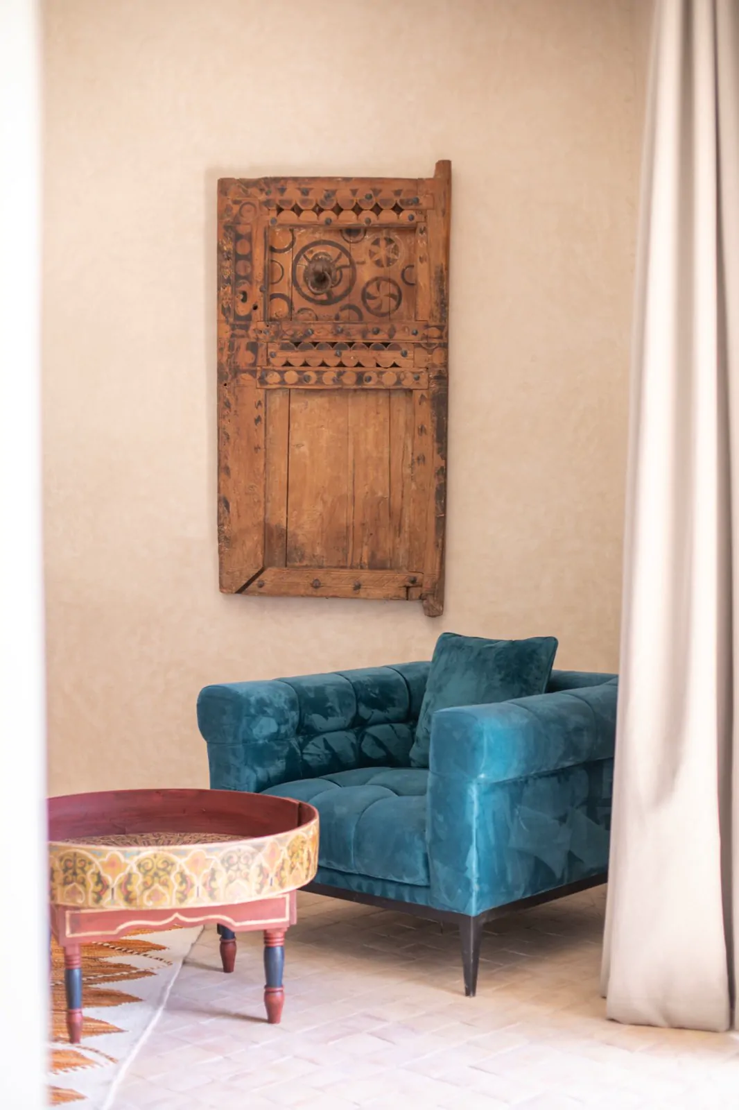 A quiet reading corner